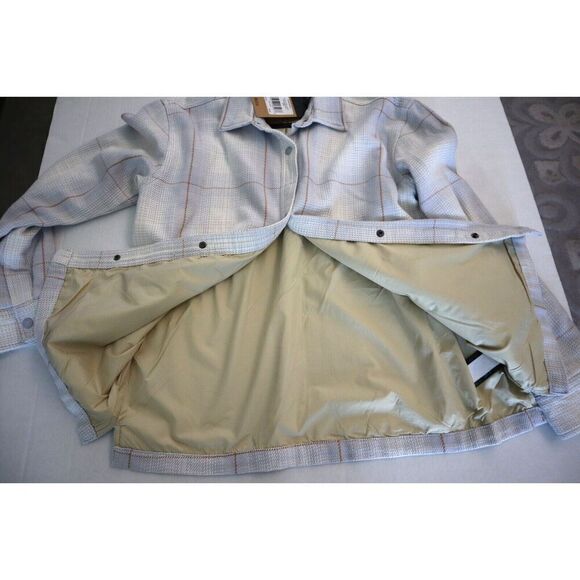 The North Face Women's Sz L Dusty Periwinkle Valley Twill Utility Shacket - Picture 8 of 12